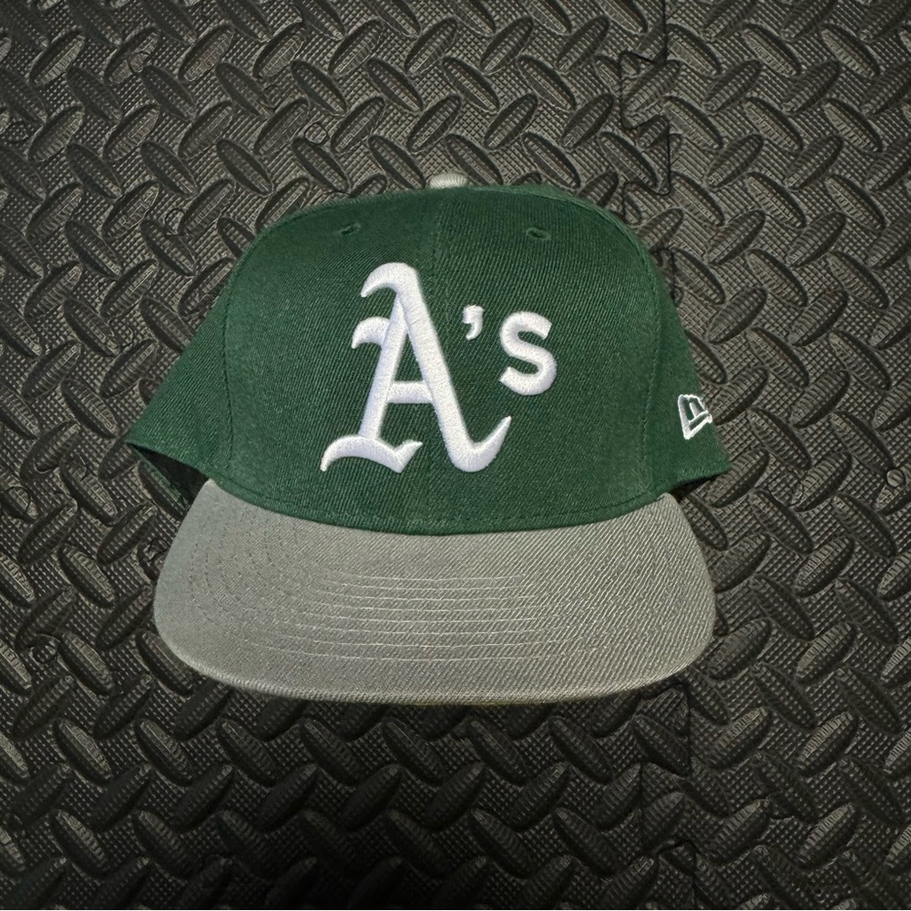 NEW ERA Oakland Fitted Green/Yellow Cap